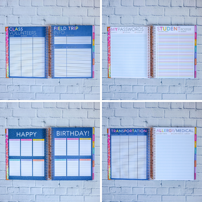 Gimme Stripes Teacher Planner by BERTEAU & Co.