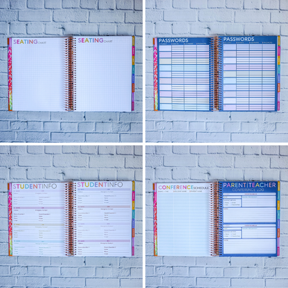 Dot Dot Plan A Lot - Teacher Planner by BERTEAU & Co.