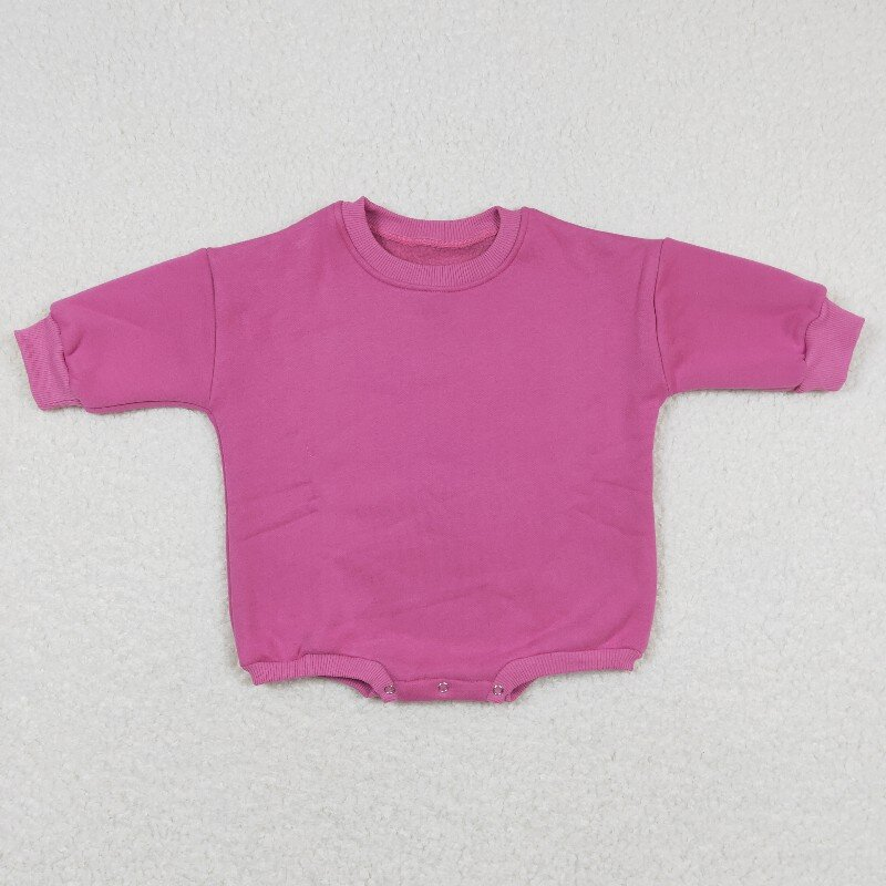 Sibling Baby Girls Long Sleeve Cotton Sweater Rompers