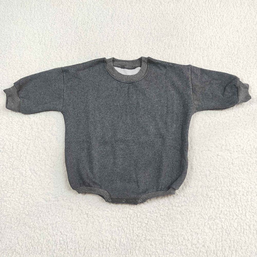 Sibling Baby Girls Long Sleeve Cotton Sweater Rompers