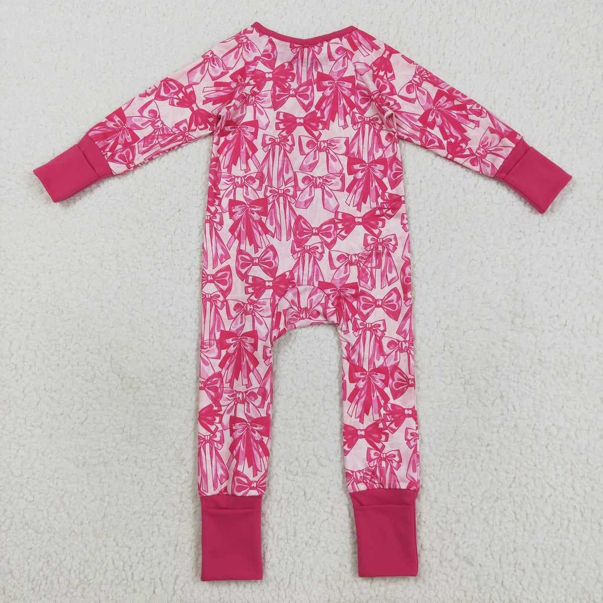 Sibling Baby Girls Colorful Flowers Bows Two Way Zip Convertible Rompers