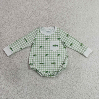 Sibling Baby Boys Girls Long Sleeves Camo Deer Dogs Ducks Hunting Rompers
