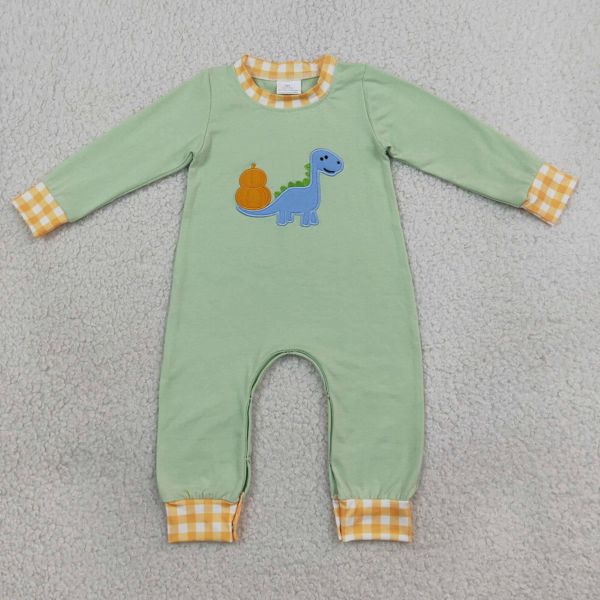 Sibling Baby Boys Long Sleeves Embroidery Turkey Pumpkins Deer Fall Pant Rompers