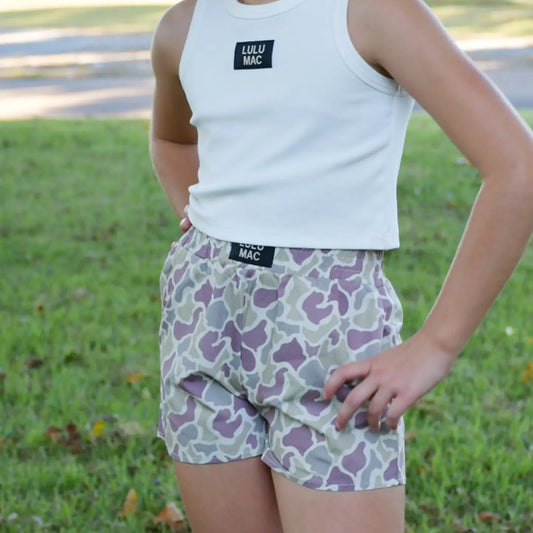 Lulu Mac Light Camo Boxer Shorts