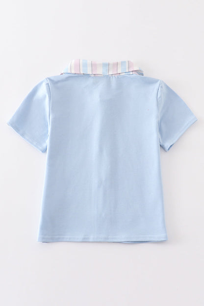 Crab french knot boy shirt