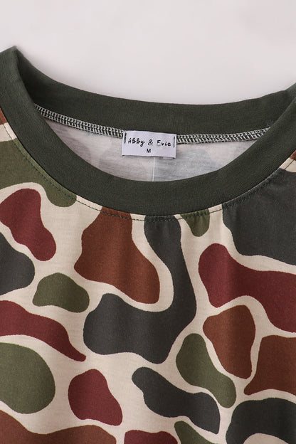 Camouflage dad&me sweatshirt