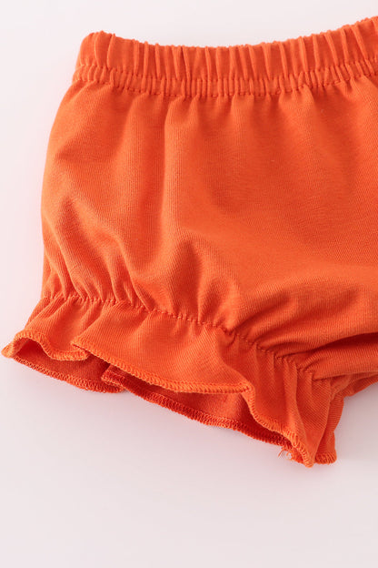 Rust isaiah embroidery bloomer set