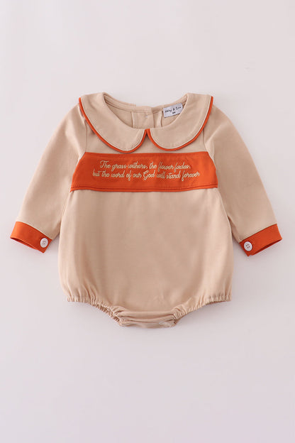 Rust isaiah embroidery bubble