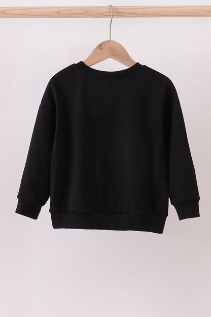 Black nutcracker embroidery mom &me top