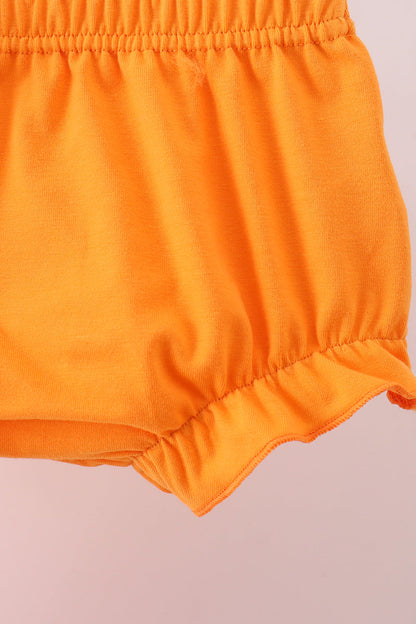 Tennessee Go vols applique plaid bloomer set