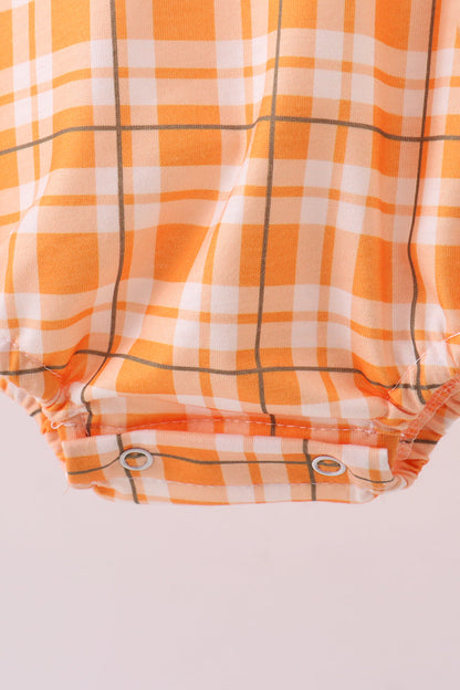 Tennessee Go vols smocked plaid bubble