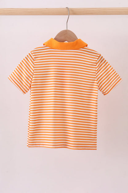 Tennessee Go vols embroidery stripe top