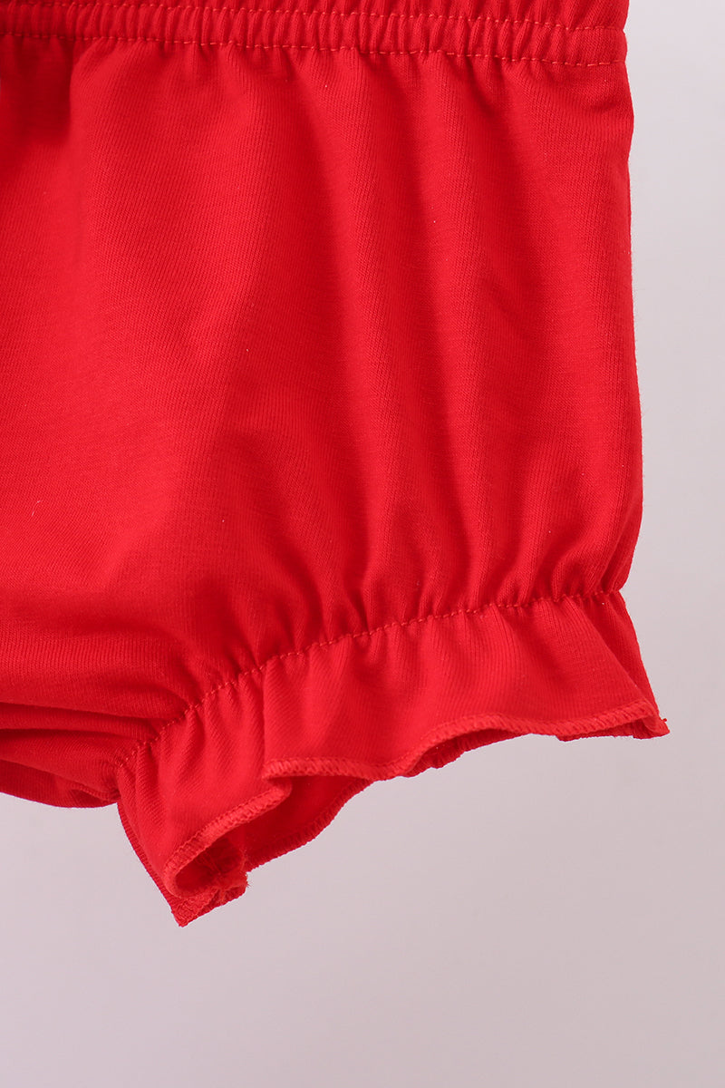 Ole Miss applique bloomer set