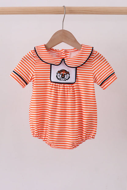 Auburn embroidery stripe bubble