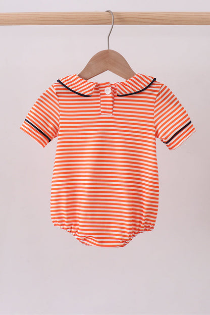 Auburn embroidery stripe bubble