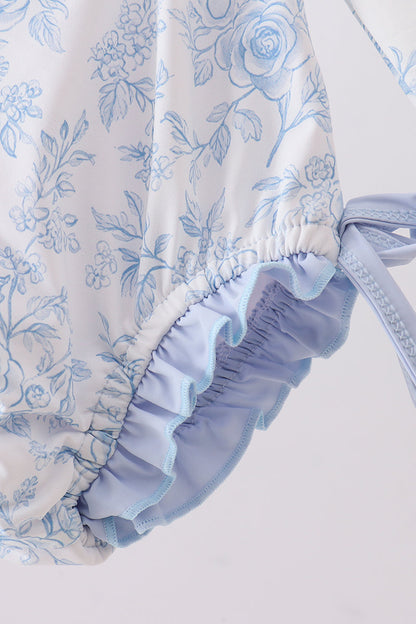 Blue Whale Applique  Rashguard