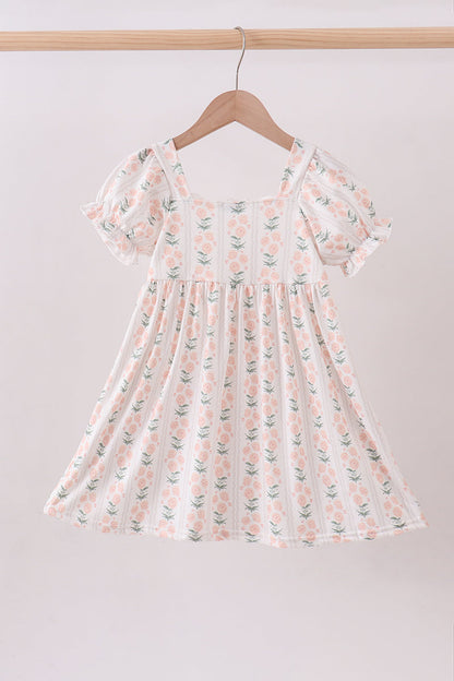 Sage floral mom&me dress