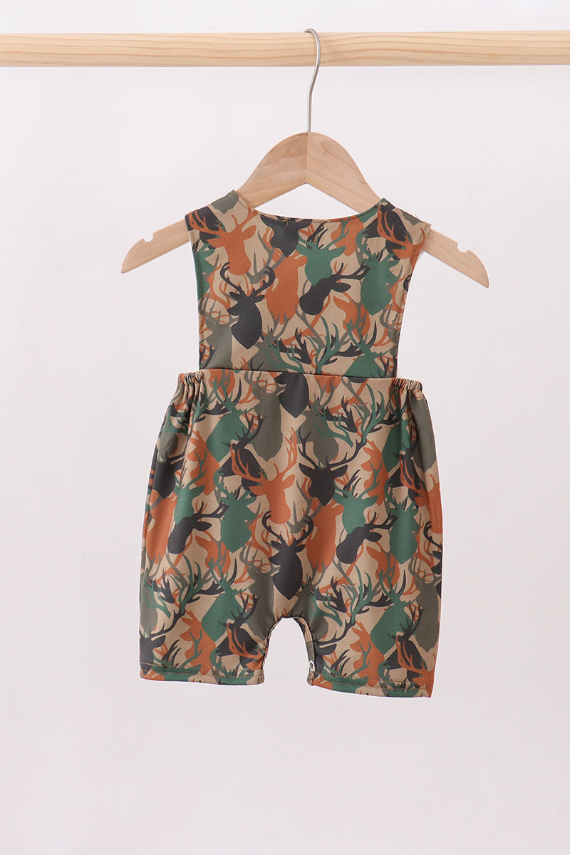 Camouflage deer antler embroidery jonjon