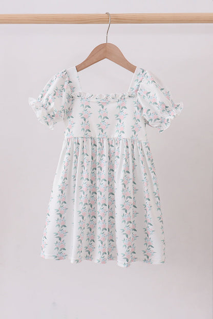 Floral print mom&me dress