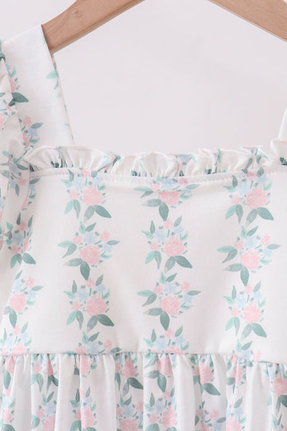 Floral print mom&me dress