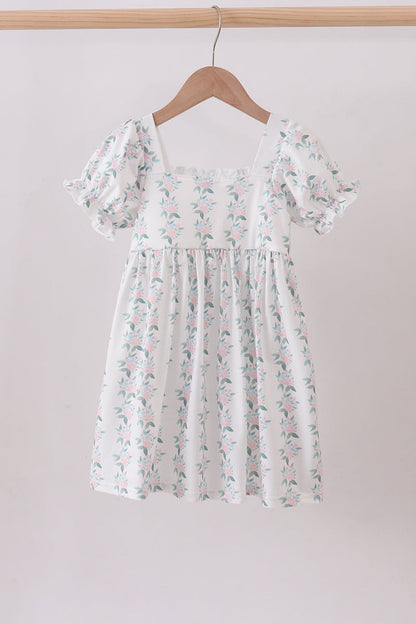 Floral print mom&me dress