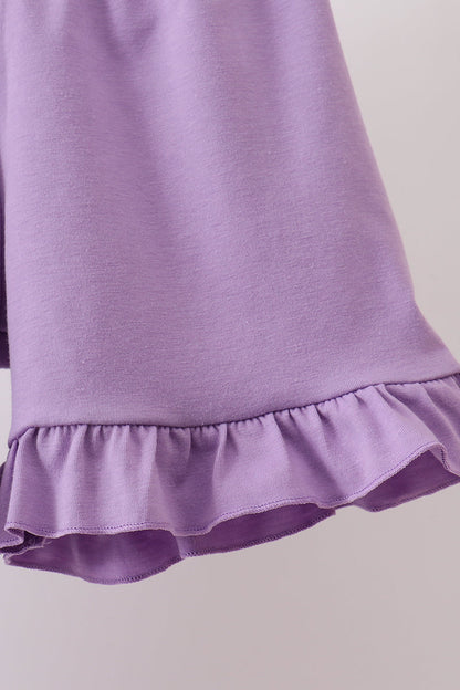 Purple Sea Turtle Smocked Set