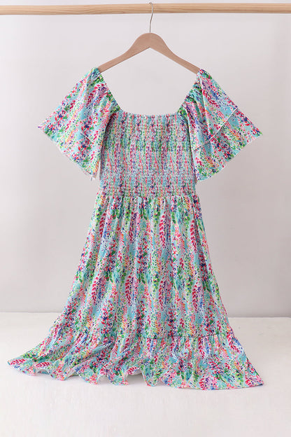 Mint Lilly Smocked Women Dress
