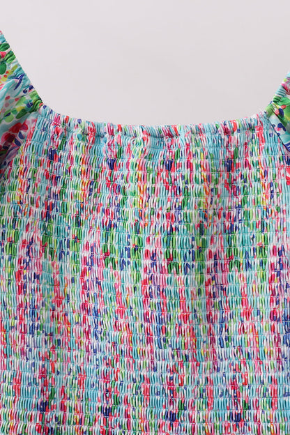 Mint Lilly Smocked Women Dress