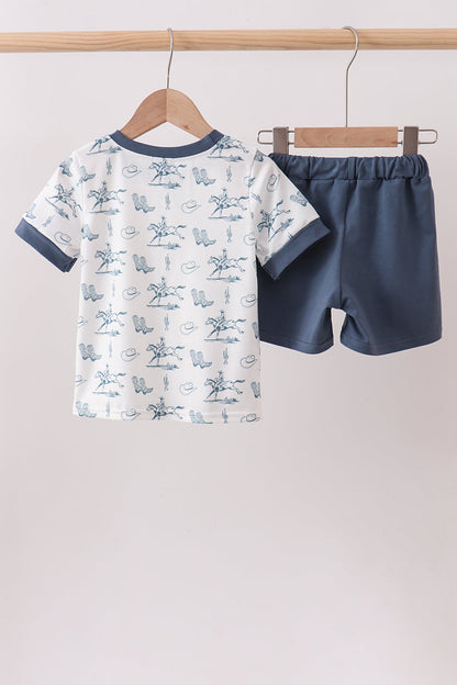 Blue Cowboy Set