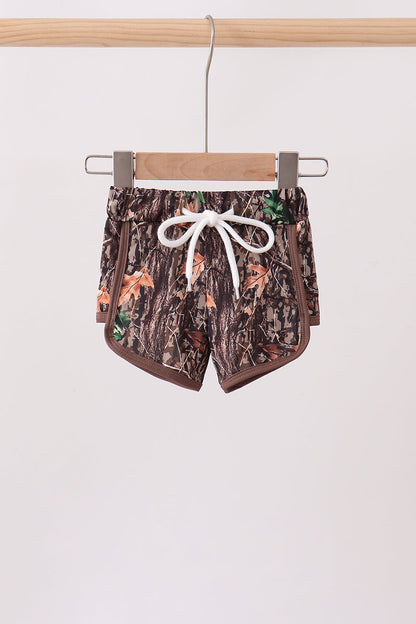 Camo UPF Swim Trunks