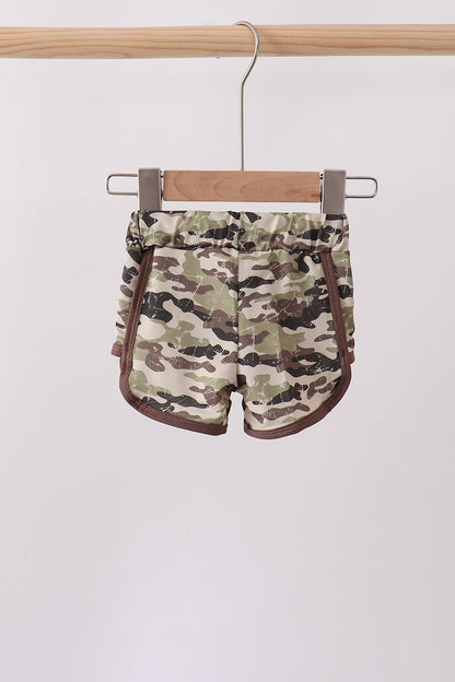Camo UPF Swim Trunks