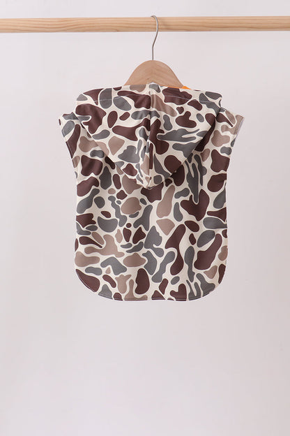 Camo Mallard Embroidered UPF Swim Coverup