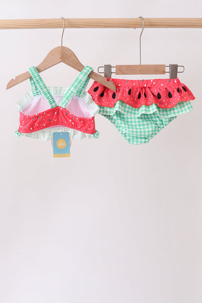 Red Watermelon UPF Swim Set