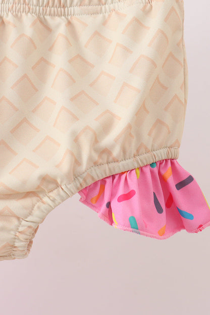Ice Cream UPF Rashguard Set