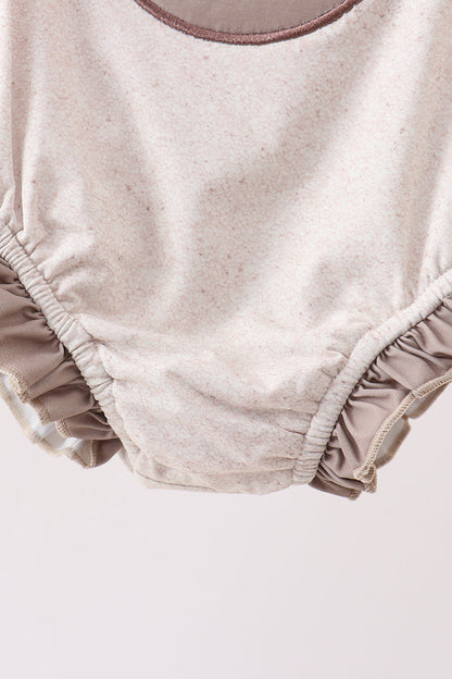 Khaki Character UPF Rashguard