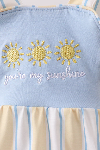 You're my sunshine embroidery Bubble