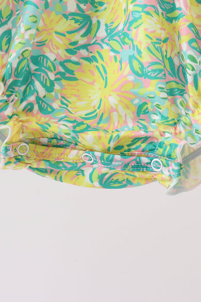 Yellow Lily Floral Bubble