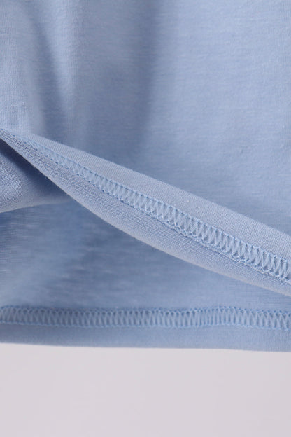 Blue Apple Appliqué Shirt