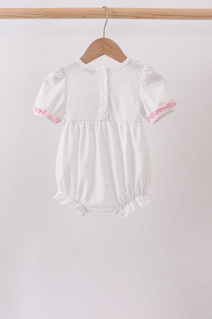 Pink Bow Ruffle Bubble