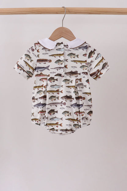 Fish Smocked Bubble