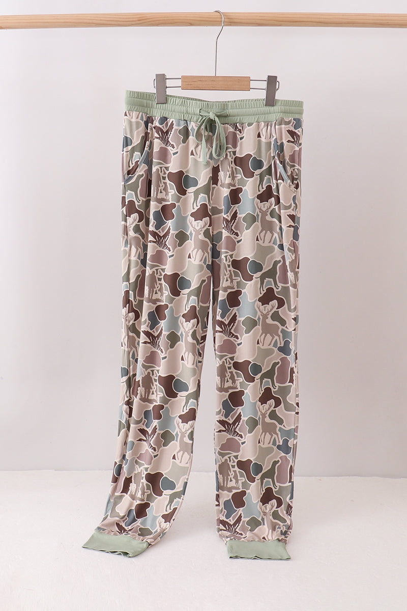 Camouflage Hunting Bamboo Dad Pants