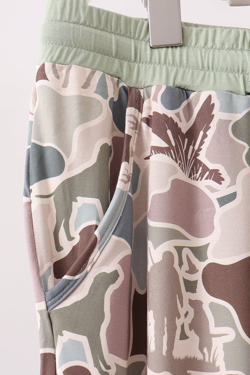 Camouflage Hunting Bamboo Dad Pants