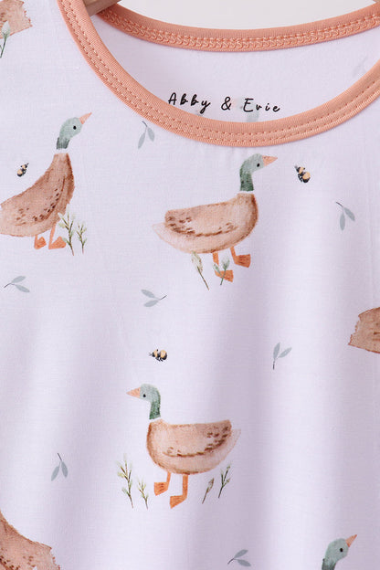 Duck Bamboo Pants Set
