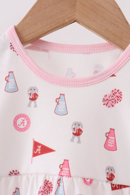 Pink Alabama Print bubble