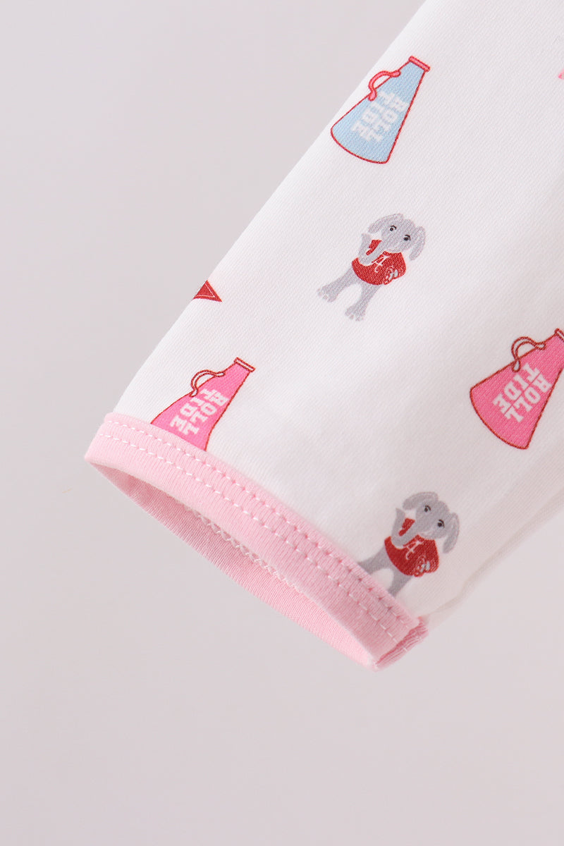 Pink Alabama Print Dress