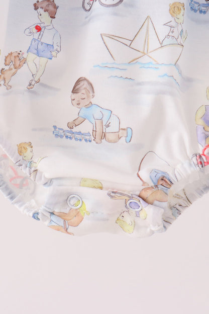 Blue all day adventure 2pc bubble set