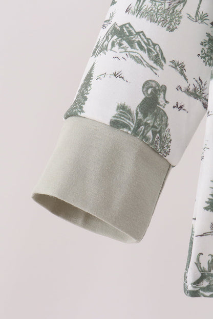 Sage tree pocket jogger set