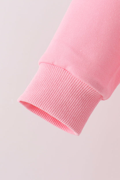 Pink Santa Sequin Top
