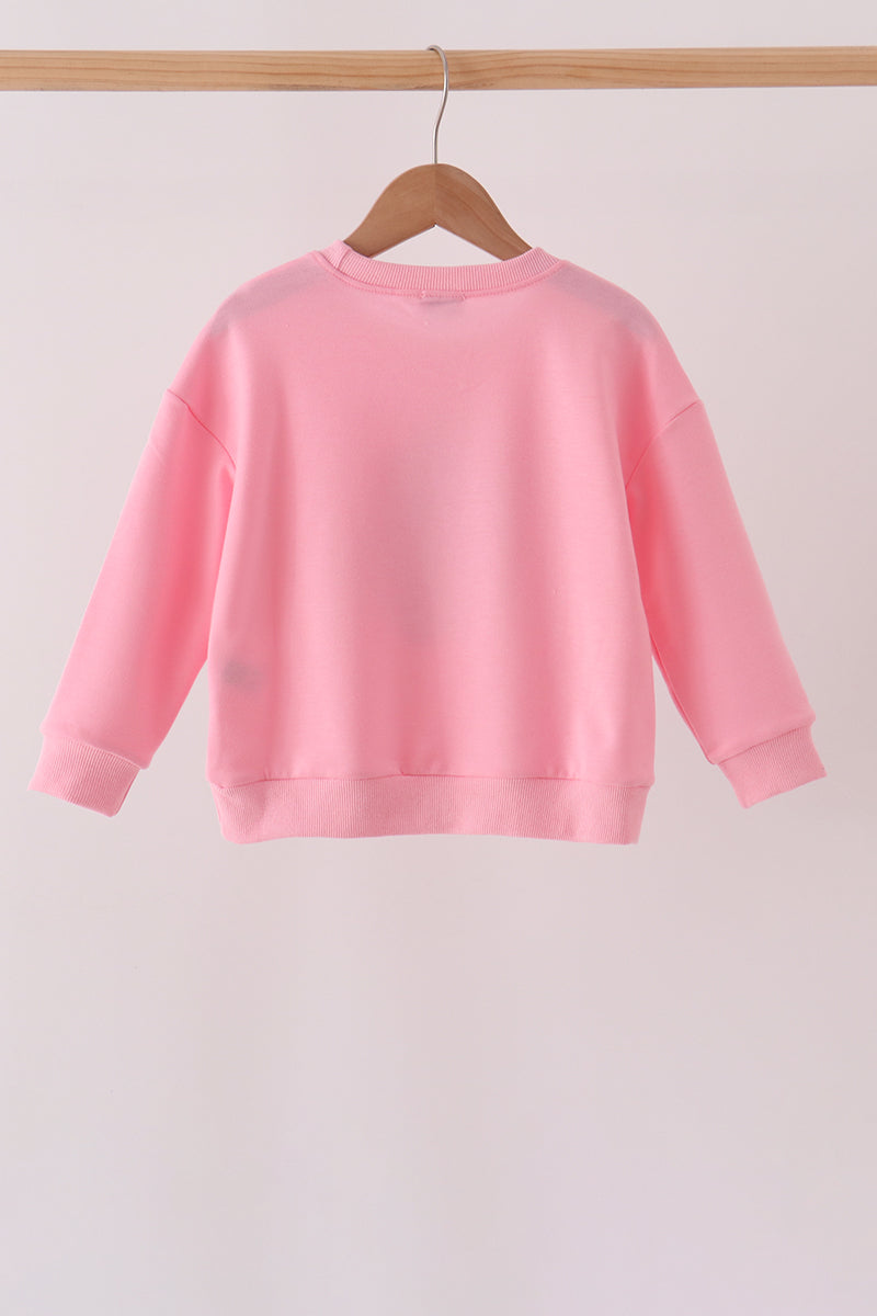 Pink Santa Baby French Knot Mom&me Top