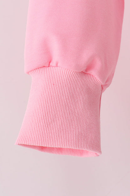 Pink Santa Baby French Knot Mom&me Top